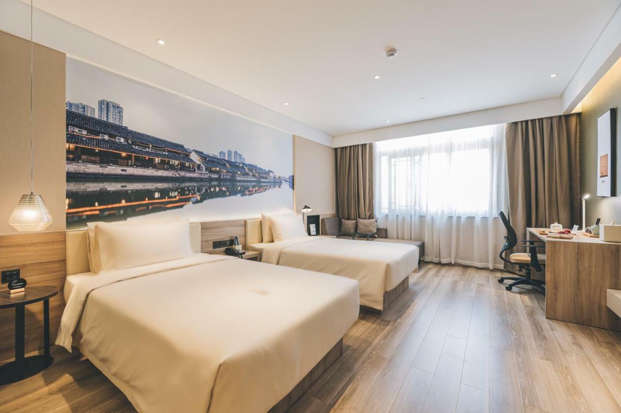 Atour Hotel Haining Leather City South Gate Exterior photo