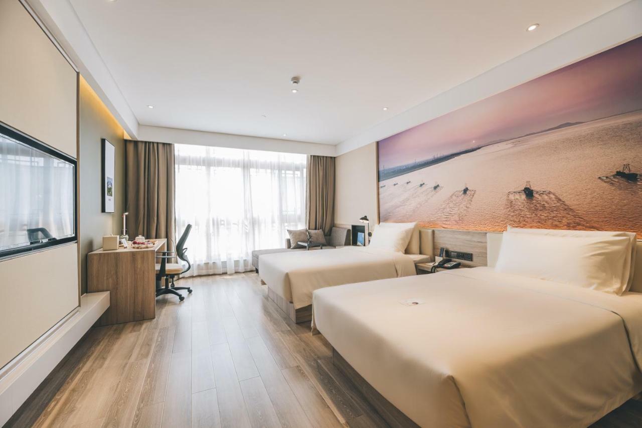Atour Hotel Haining Leather City South Gate Exterior photo